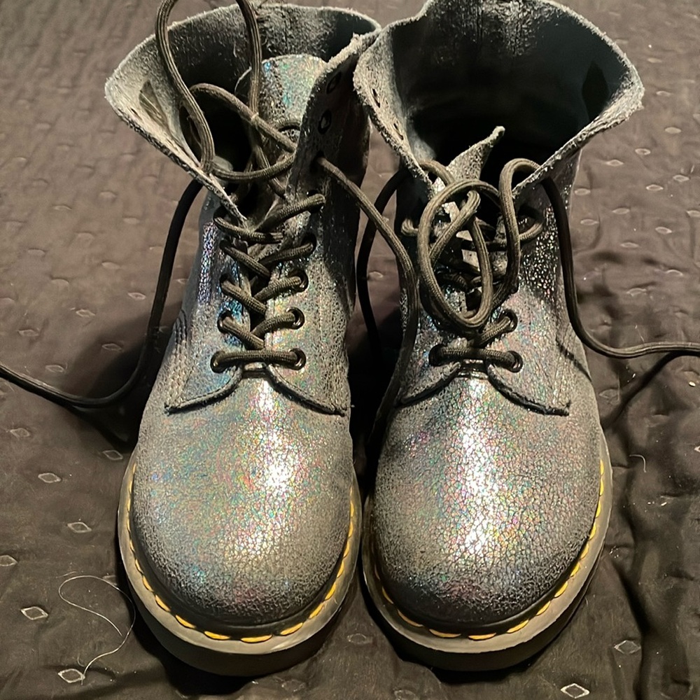 Glittery Doc Martens